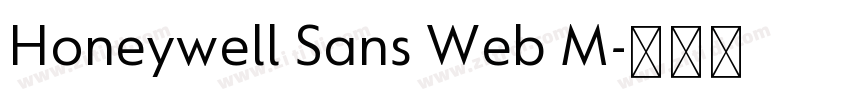 Honeywell Sans Web M字体转换
